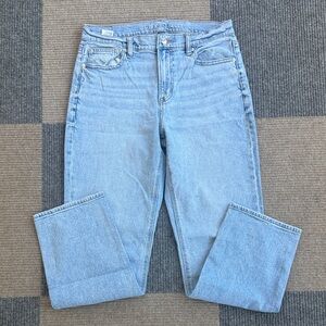 American Eagle Outfitters Light Blue Straight Leg Jeans